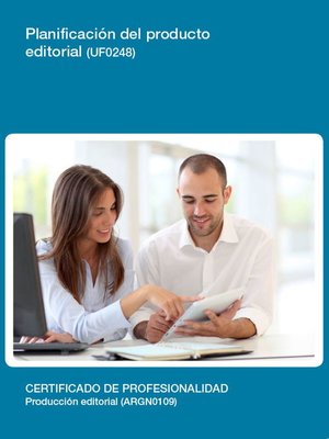 cover image of UF0248--Planificación del producto editorial